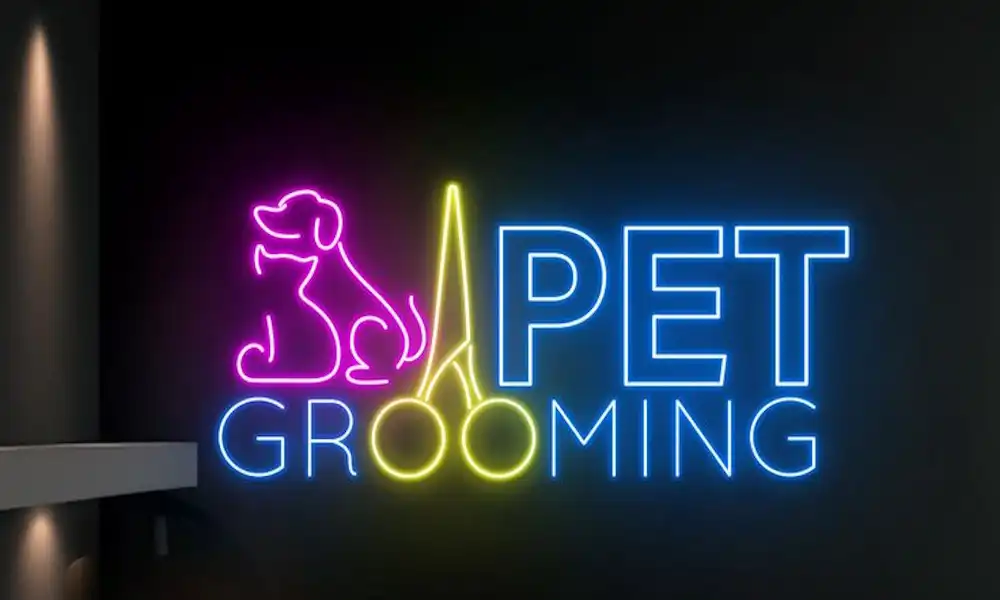 تابلو پت شاپ |🐕🦺راهنمای کامل طراحی، قیمت + نمونه کار 2 تابلو نئون پت شاپ